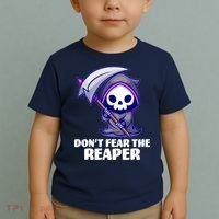 Don't Fear The Reaper Cute Chibi Reaper Toddler T-Shirt thumb 2