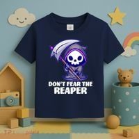 Don't Fear The Reaper Cute Chibi Reaper Toddler T-Shirt thumb 3