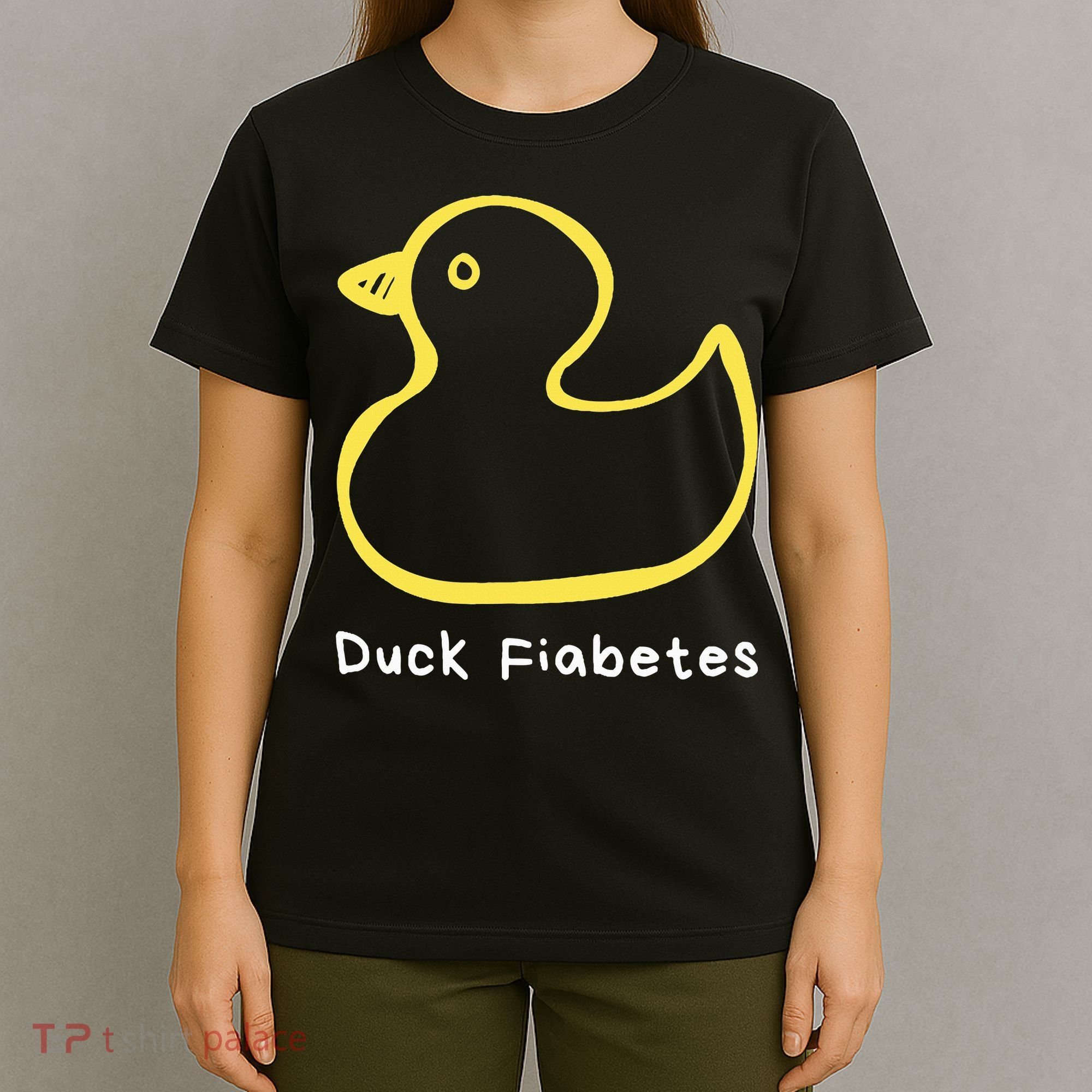 Duck Fiabetes Type 1 Diabetes sucks T-Shirt