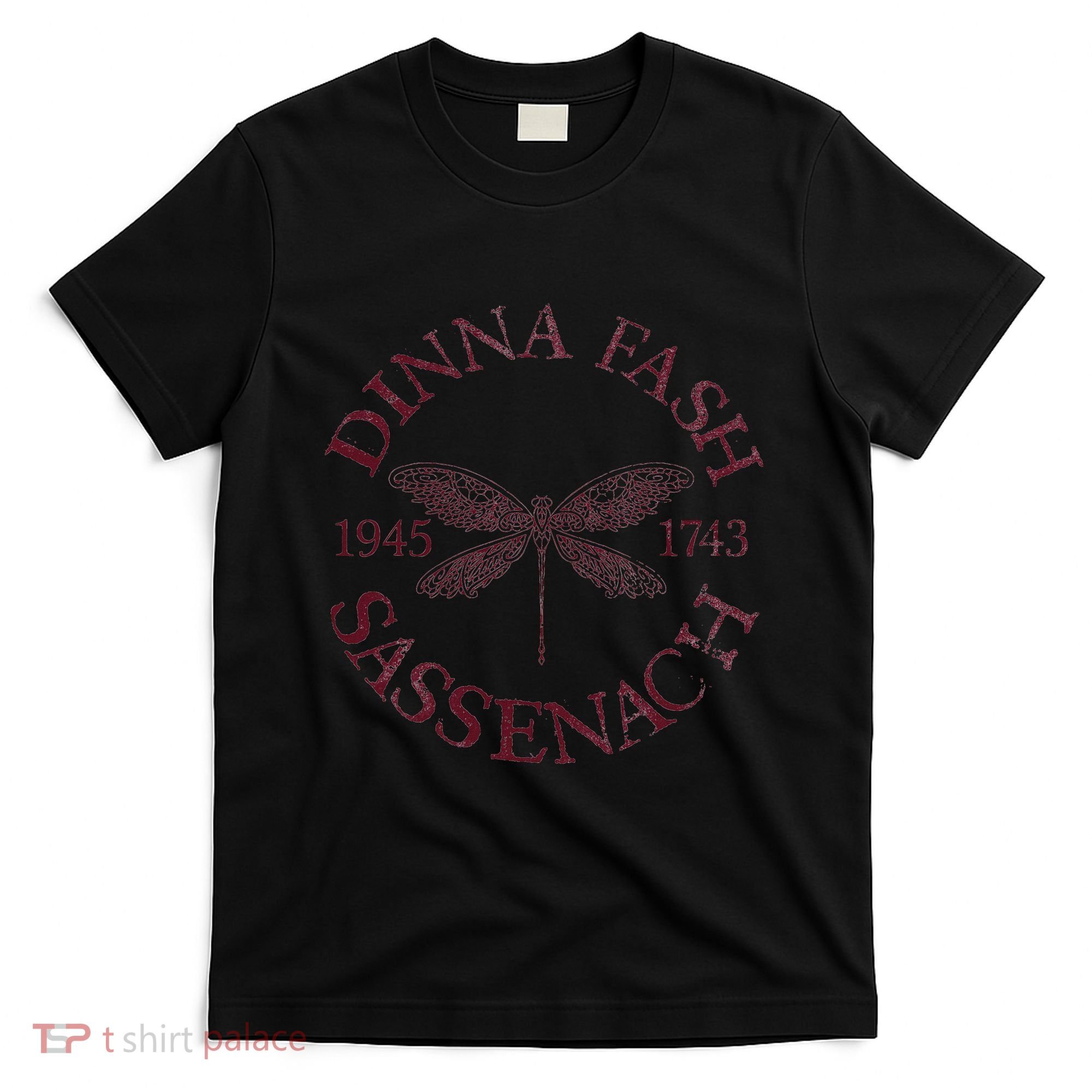 Dinna Fash Vintage Red Emblem Scottish Gift T-Shirt