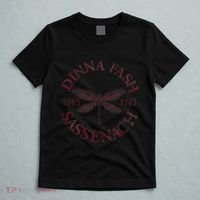 Dinna Fash Vintage Red Emblem Scottish Gift T-Shirt thumb 5