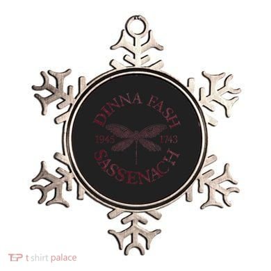 Dinna Fash Vintage Red Emblem Scottish Gift Ornament