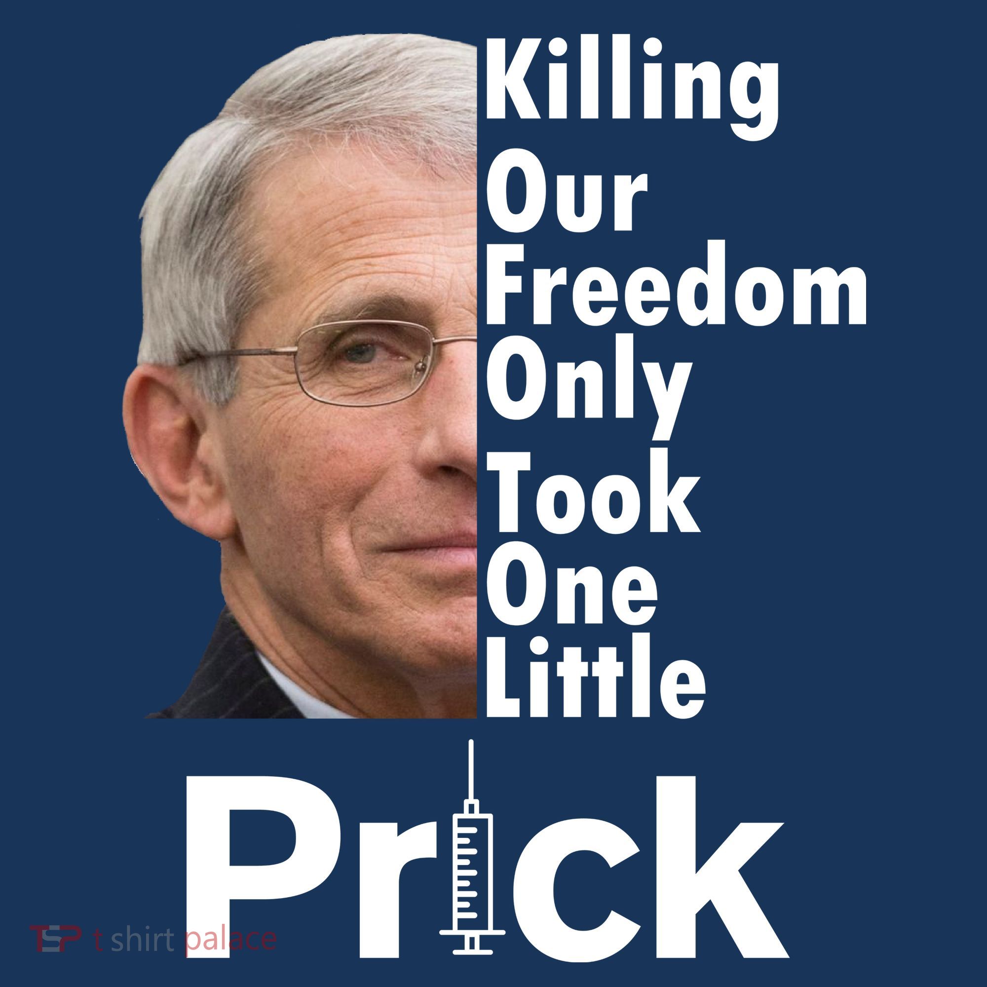Dr Fauci Vaccine Killing Our Freedom Only Took One Little Prick Mousepad