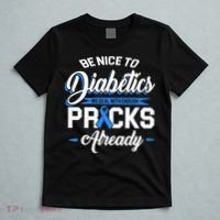Diabetes Funny We Deal With Enough Pricks Already T-Shirt thumb 5