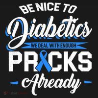 Diabetes Funny We Deal With Enough Pricks Already Women's Hoodie thumb 2
