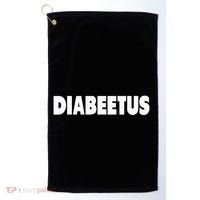 Diabeetus Funny Weird Stuff for Diabetes Awareness Golf Towel thumb 0