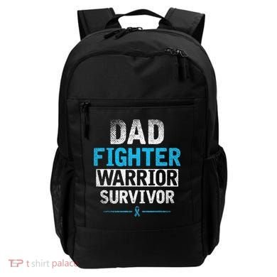 Dad Fighter Warrior Survivor Prostate Cancer Awareness Backpack