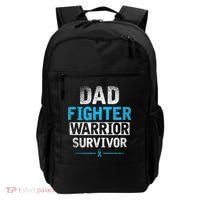 Dad Fighter Warrior Survivor Prostate Cancer Awareness Backpack thumb 0