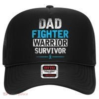 Dad Fighter Warrior Survivor Prostate Cancer Awareness Hat thumb 0