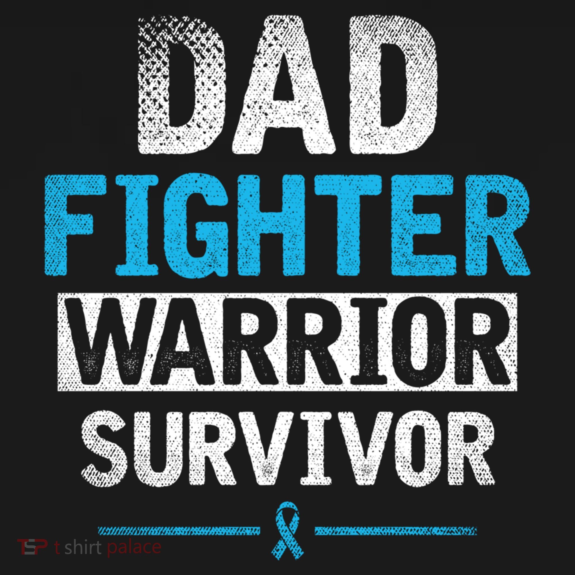 Dad Fighter Warrior Survivor Prostate Cancer Awareness Gift Doggie Tank