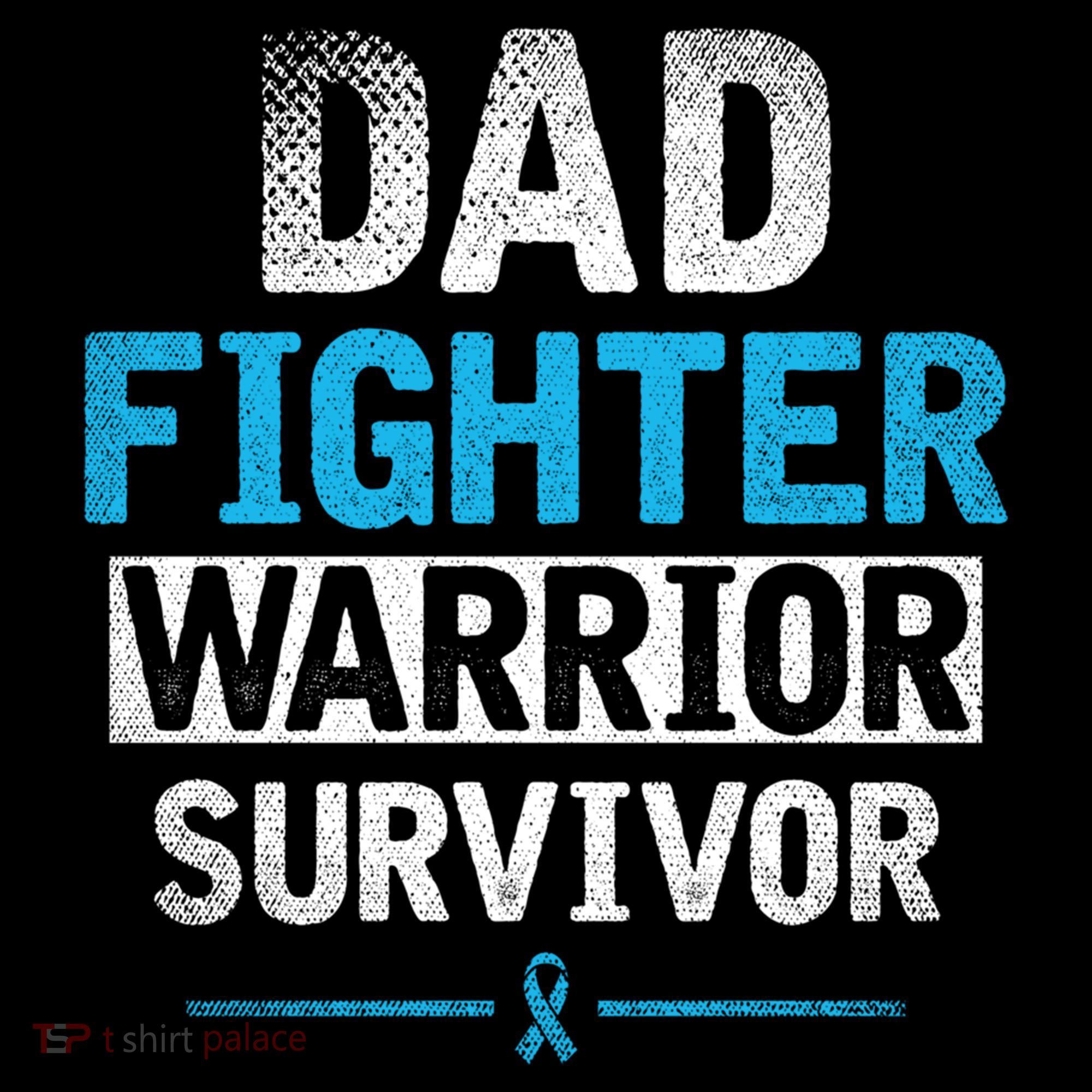 Dad Fighter Warrior Survivor Prostate Cancer Awareness Gift Coffee Mug