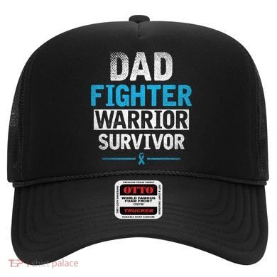 Dad Fighter Warrior Survivor Prostate Cancer Awareness Gift Hat