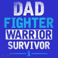 Dad Fighter Warrior Survivor Prostate Cancer Awareness Gift Mousepad thumb 1