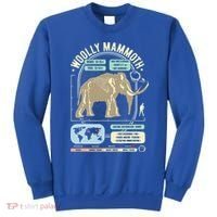 Dinosaur Facts Woolly Mammoth Science & Anatomy Gift Sweatshirt thumb 0