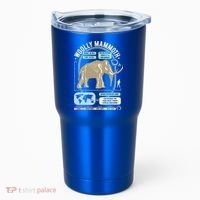 Dinosaur Facts Woolly Mammoth Science & Anatomy Gift Tumbler thumb 0