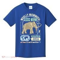 Dinosaur Facts Woolly Mammoth Science & Anatomy Gift Kids T-Shirt thumb 0