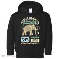 Dinosaur Facts Woolly Mammoth Science & Anatomy Gift Toddler Hoodie thumb 0