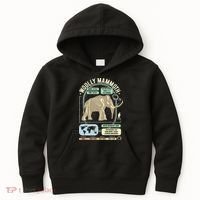 Dinosaur Facts Woolly Mammoth Science & Anatomy Gift Kids Hoodie thumb 0