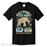 Dinosaur Facts Woolly Mammoth Science & Anatomy Gift Kids T-Shirt thumb 0