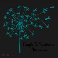 Dandelion Fragile X Syndrome Awareness Family Wear Matching Gift Women's Hoodie thumb 2