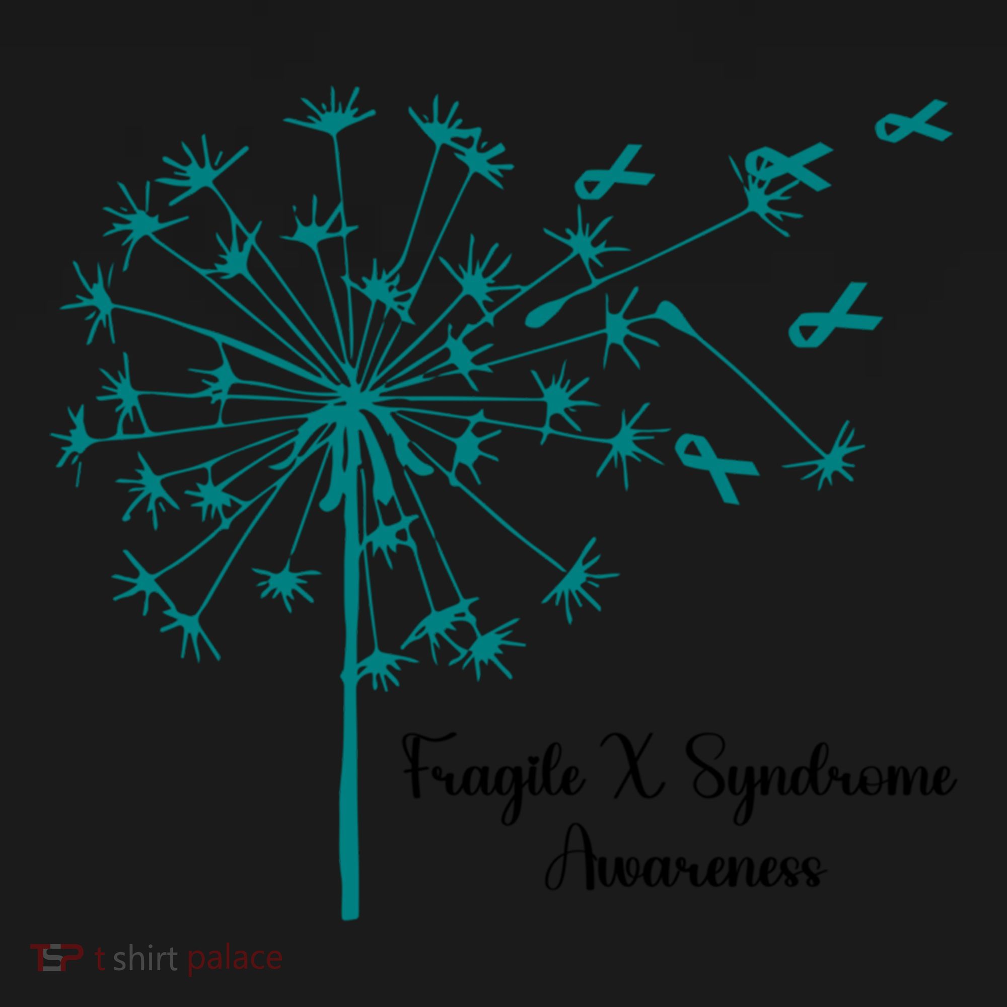 Dandelion Fragile X Syndrome Awareness Family Wear Matching Gift Women's Hoodie