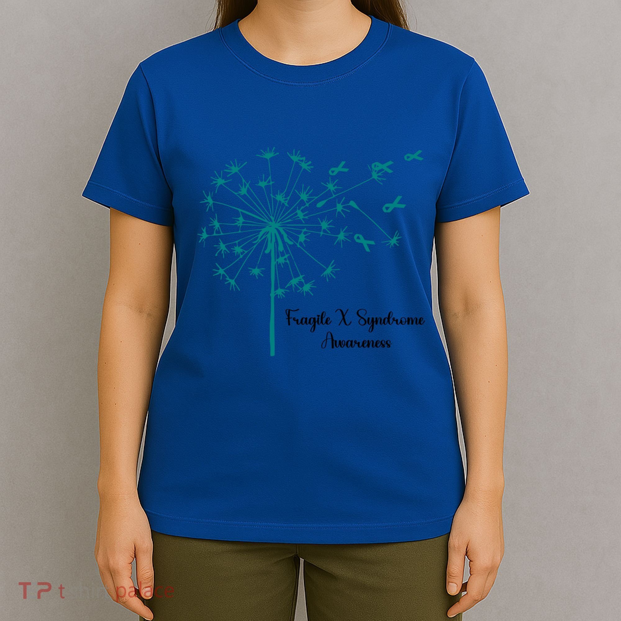 Dandelion Fragile X Syndrome Awareness Family Wear Matching Gift T-Shirt