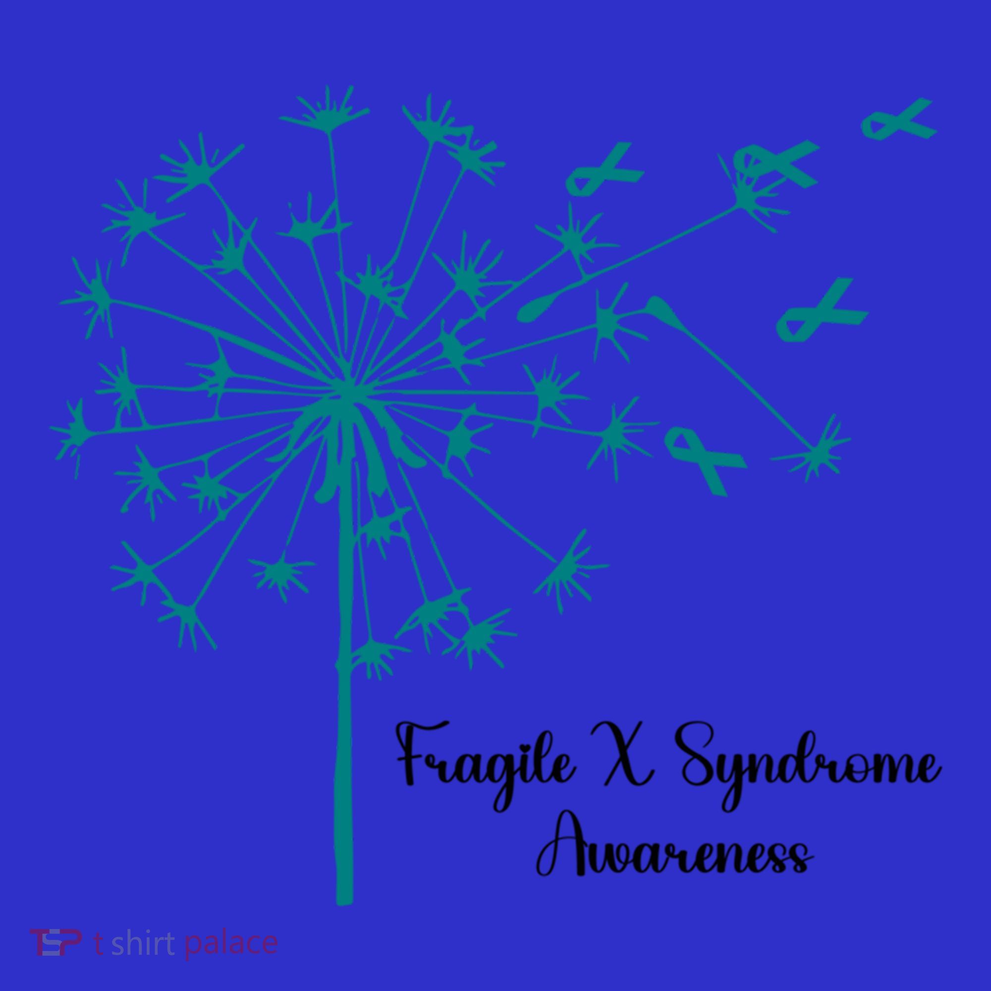 Dandelion Fragile X Syndrome Awareness Family Wear Matching Gift T-Shirt