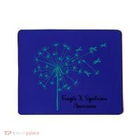 Dandelion Fragile X Syndrome Awareness Family Wear Matching Gift Mousepad thumb 0