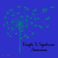 Dandelion Fragile X Syndrome Awareness Family Wear Matching Gift Mousepad thumb 1