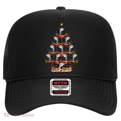 Dolphin Fish Xmas Tree Lighting Dolphin Christmas Tree Gift Hat