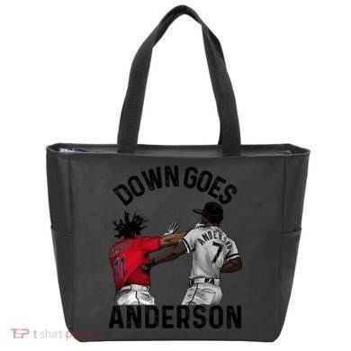 Down Goes Anderson Tote Bag