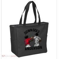 Down Goes Anderson Tote Bag thumb 2