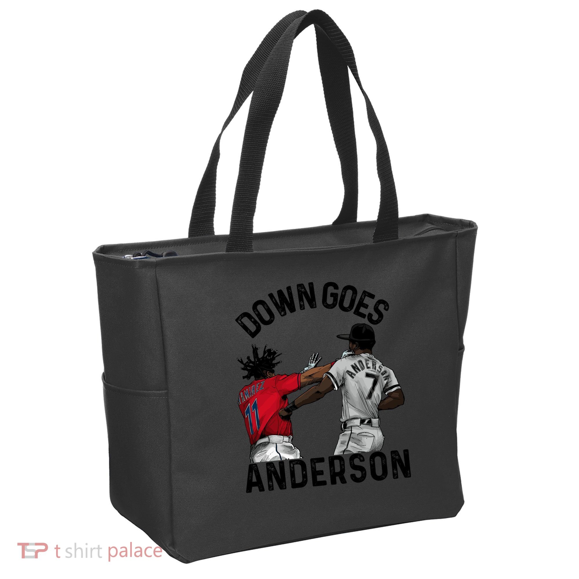 Down Goes Anderson Tote Bag