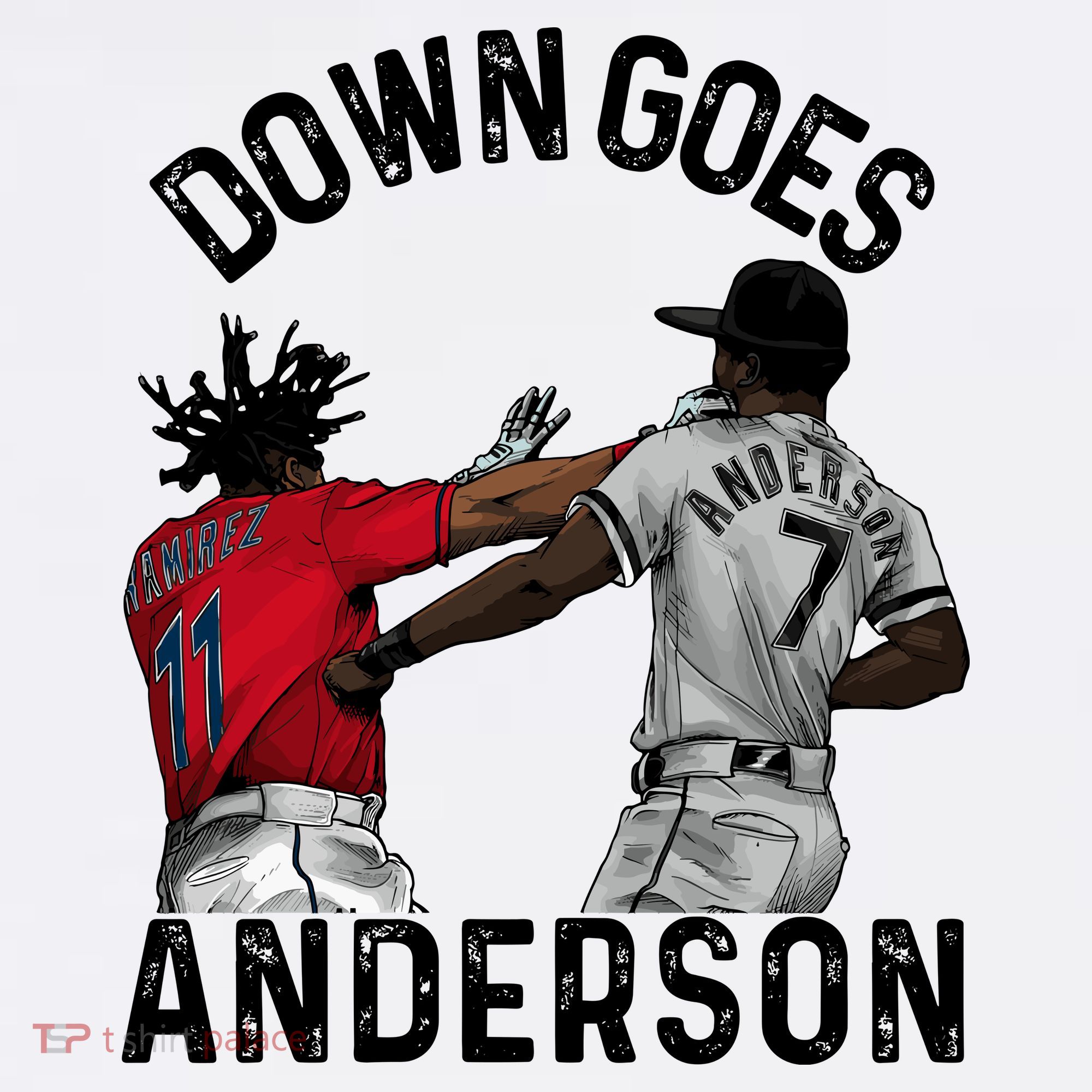 Down Goes Anderson Doggie Tank