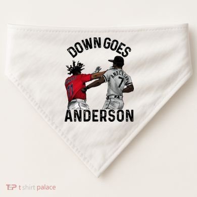 Down Goes Anderson USA-Made Doggie Bandana