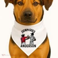 Down Goes Anderson USA-Made Doggie Bandana thumb 1