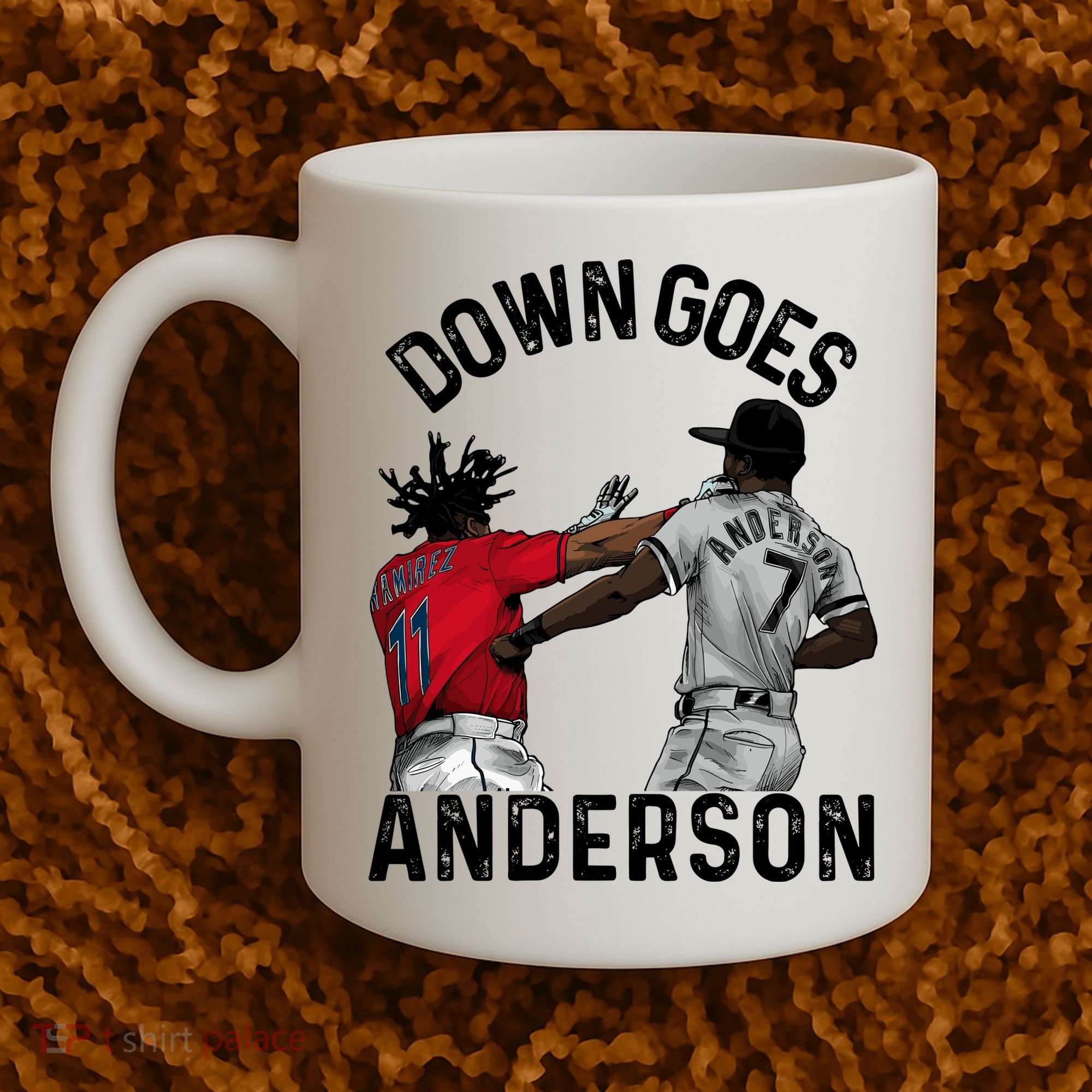 Down Goes Anderson Coffee Mug