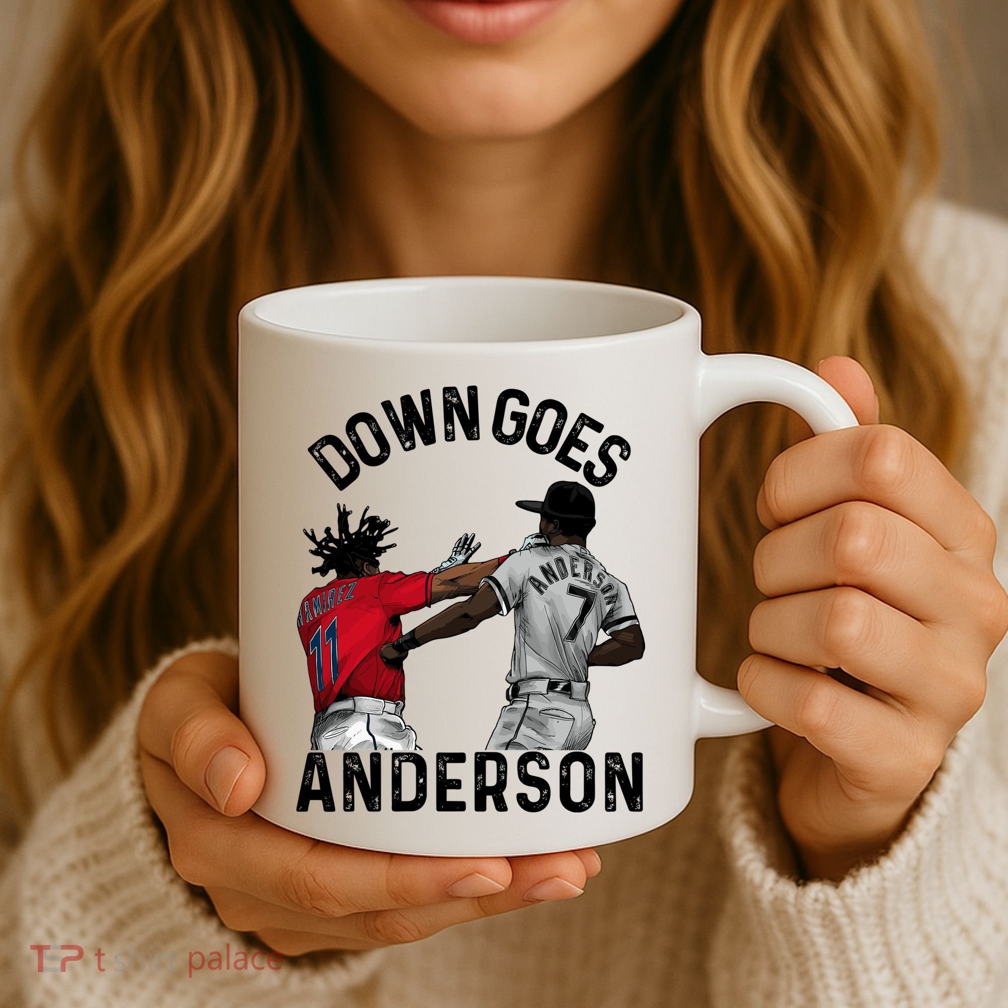 Down Goes Anderson Coffee Mug