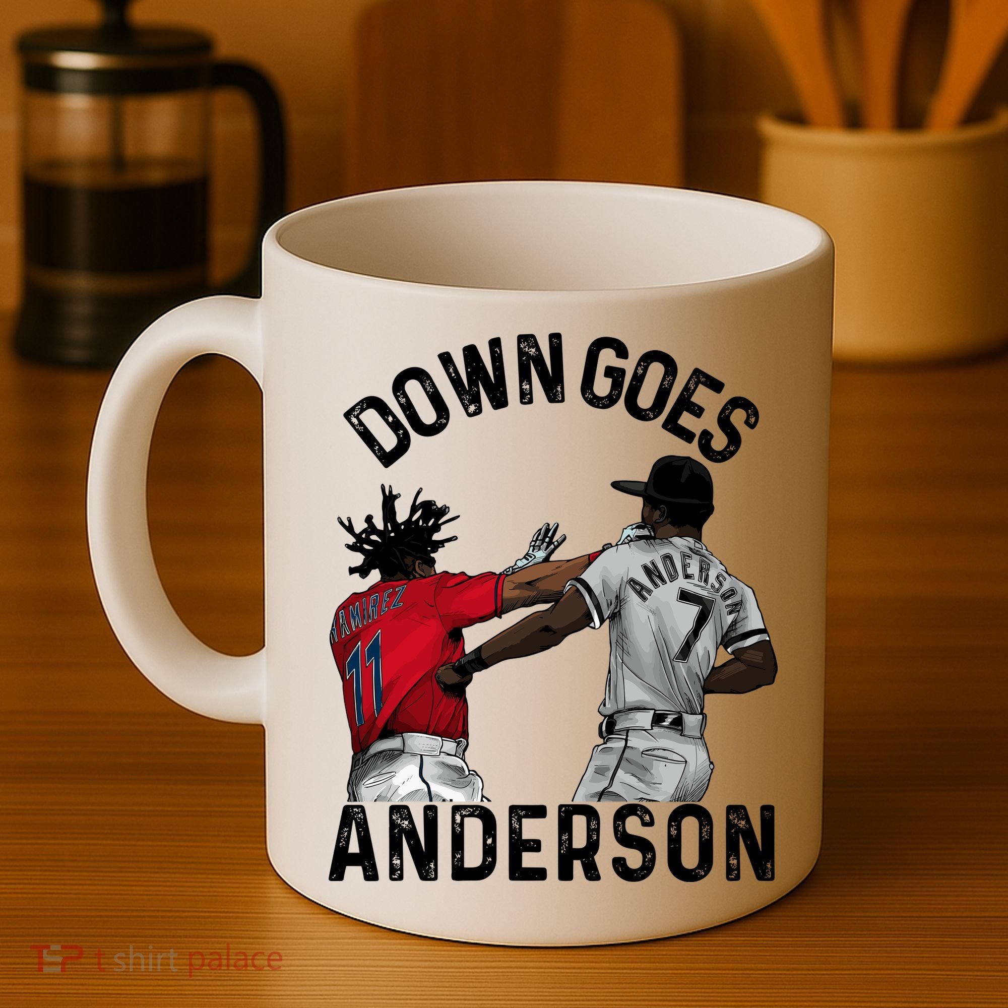 Down Goes Anderson Coffee Mug