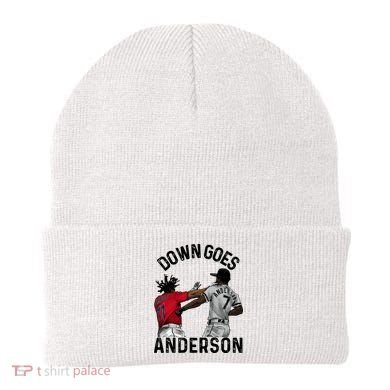 Down Goes Anderson Beanie