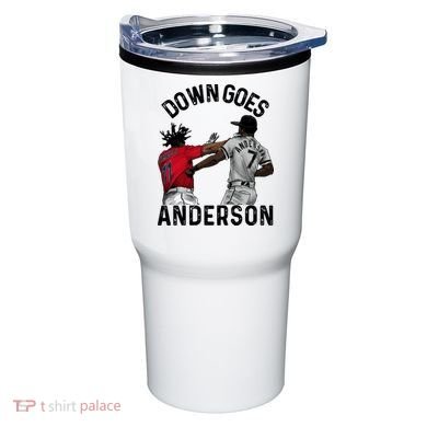 Down Goes Anderson Tumbler