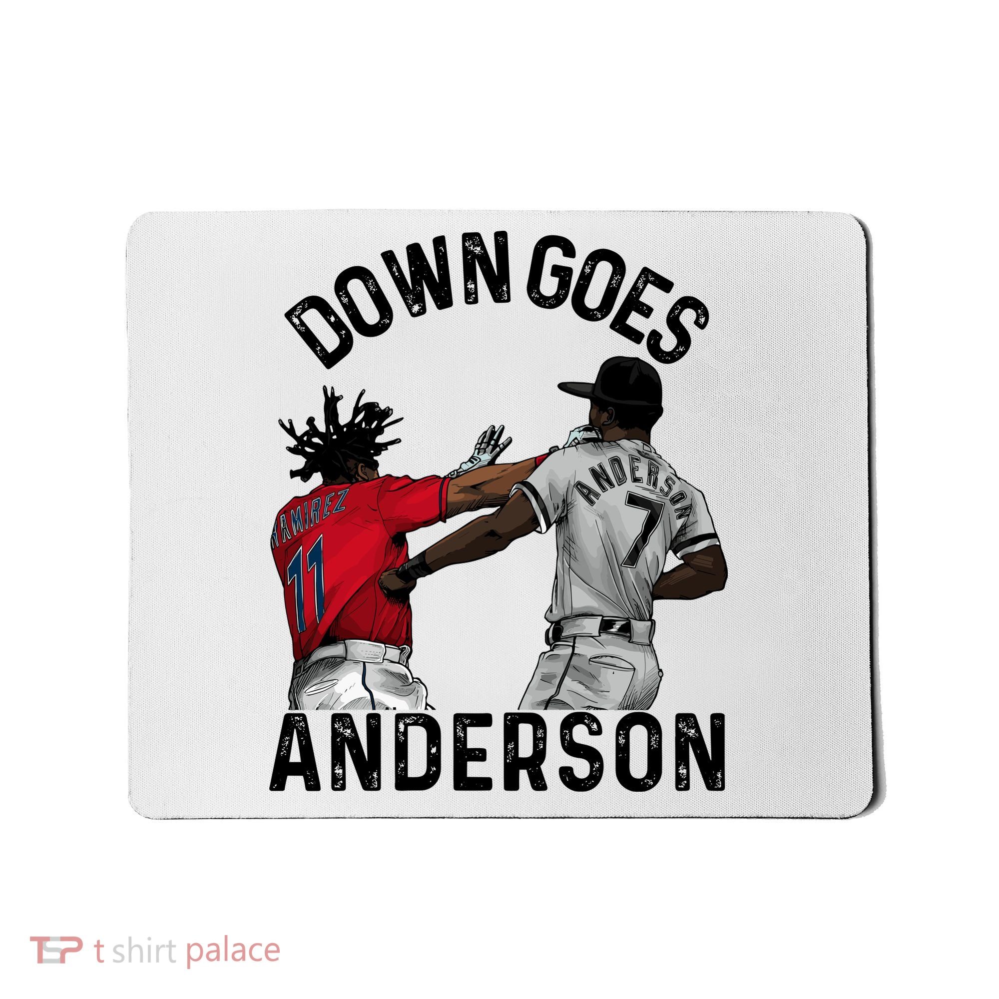 Down Goes Anderson Mousepad