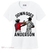 Down Goes Anderson Women's Cooling Performance Crew T-Shirt thumb 0