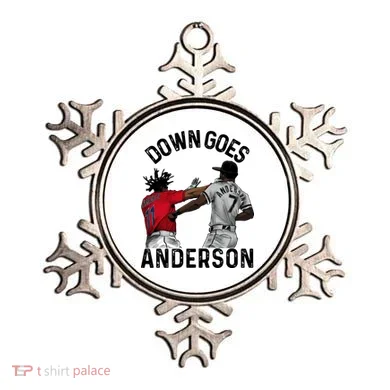 Down Goes Anderson Ornament