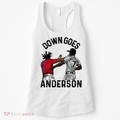 Down Goes Anderson Women's Tank Top