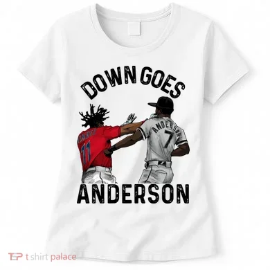 Down Goes Anderson Women's T-Shirt