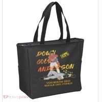 Down Goes Anderson Funny Baseball Meme Tote Bag thumb 2