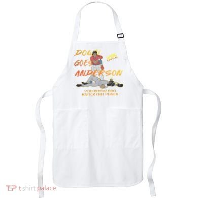 Down Goes Anderson Funny Baseball Meme Apron