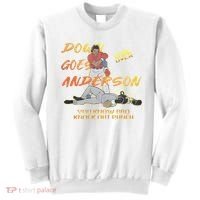 Down Goes Anderson Funny Baseball Meme Sweatshirt thumb 0