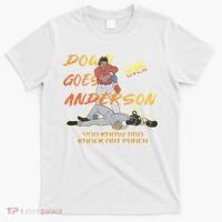 Down Goes Anderson Funny Baseball Meme T-Shirt thumb 0